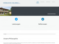 hoermann-hausbau.de Webseite Vorschau