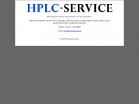 hplcservice.de Webseite Vorschau