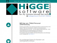 higgesoftware.de Webseite Vorschau