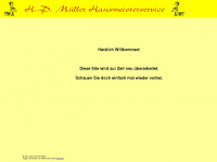 hpm-hausmeister-service.de Webseite Vorschau