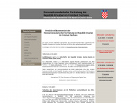 honorarkonsulat-kroatien.de Webseite Vorschau