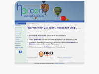 hpo-com.de Webseite Vorschau
