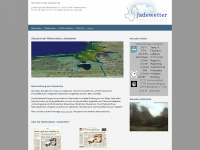jadewetter.de Webseite Vorschau