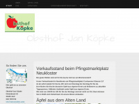 obsthof-koepke.de Webseite Vorschau