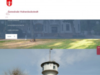hohenlockstedt.de Webseite Vorschau