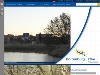 boizenburg.de Webseite Vorschau