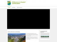 andreasberg.de Webseite Vorschau