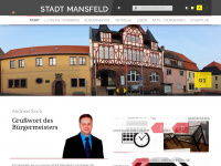mansfeld.eu Webseite Vorschau