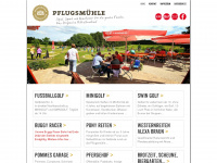 pflugsmuehle.com Webseite Vorschau