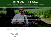 benjaminpenna.de Webseite Vorschau