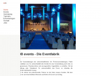 tob-events.de Webseite Vorschau
