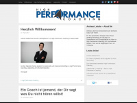 high-performance-coach.de Webseite Vorschau