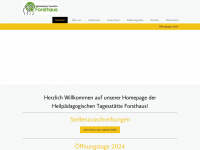 hpt-forsthaus.de Webseite Vorschau