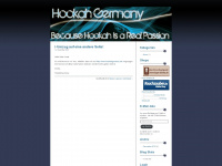 hookahgermany.wordpress.com Webseite Vorschau