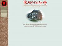 hof-decker.com Webseite Vorschau