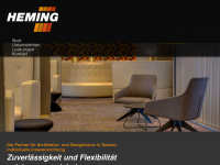 heming-gmbh.de Webseite Vorschau