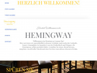 hemingway-hildesheim.de Webseite Vorschau
