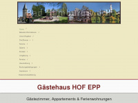 hof-epp.de Webseite Vorschau