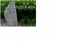 hof-holstein-wein.de Webseite Vorschau