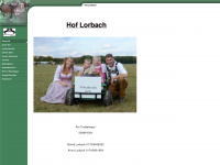 hof-lorbach.de Webseite Vorschau