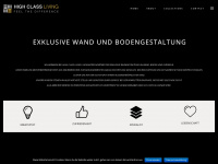 highclassliving.de Webseite Vorschau