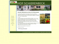 hof-schierenbeck.com Webseite Vorschau