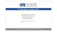 hr-computer.de Webseite Vorschau