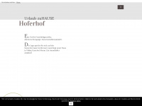hoferhof.net Thumbnail