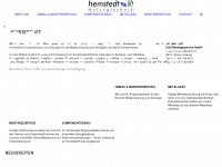 hemstedtlift.de Webseite Vorschau