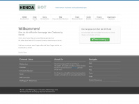 hendabot.net Webseite Vorschau