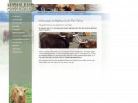 highland-cattle-park.de Webseite Vorschau