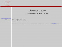 hendinger.com Webseite Vorschau