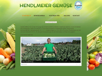 hendlmeier-gemuese.de Webseite Vorschau