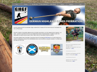highlandgames-germany.de Webseite Vorschau