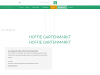 hoffie-gartenmarkt.de Webseite Vorschau