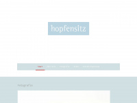 hopfensitz.de Webseite Vorschau