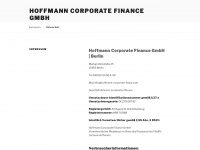 hoffmann-corporate-finance.de Webseite Vorschau