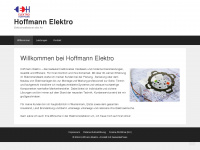 hoffmann-elektro.de Webseite Vorschau