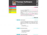 hoffmann-thomas.de Webseite Vorschau