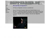 hopperbier.de Webseite Vorschau