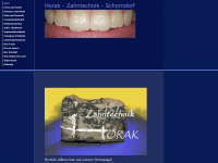 horak-zahntechnik.de Webseite Vorschau