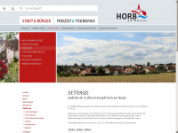 horb-dettensee.de Webseite Vorschau