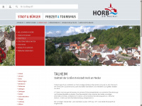 horb-talheim.de Webseite Vorschau