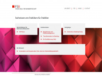fsbz.ch Webseite Vorschau