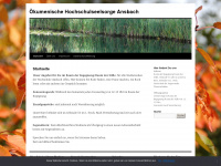 oehsg-ansbach.de Webseite Vorschau