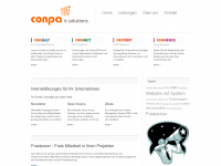 conpa.de Webseite Vorschau