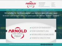 arnold-event-service.de Webseite Vorschau