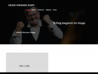 kopp.lu Webseite Vorschau