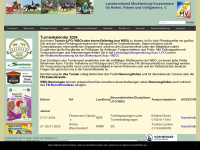 pferdesportverband-mv.de Webseite Vorschau