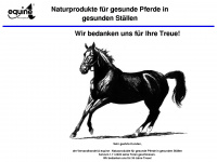 a-equine.de Webseite Vorschau
